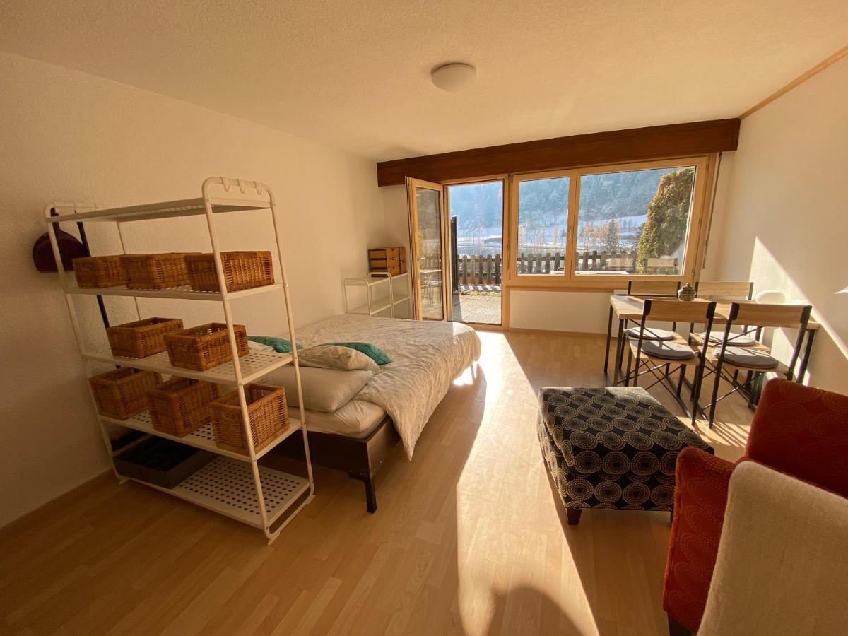 Cosy Studio In The Mountains Lägenhet Le Châble Exteriör bild