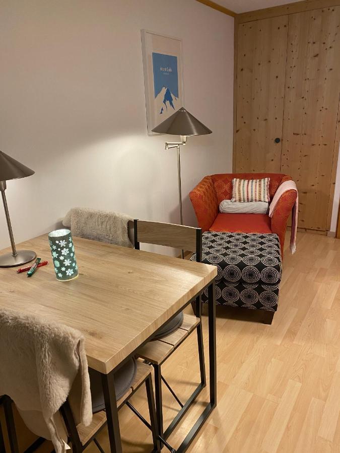 Cosy Studio In The Mountains Lägenhet Le Châble Exteriör bild